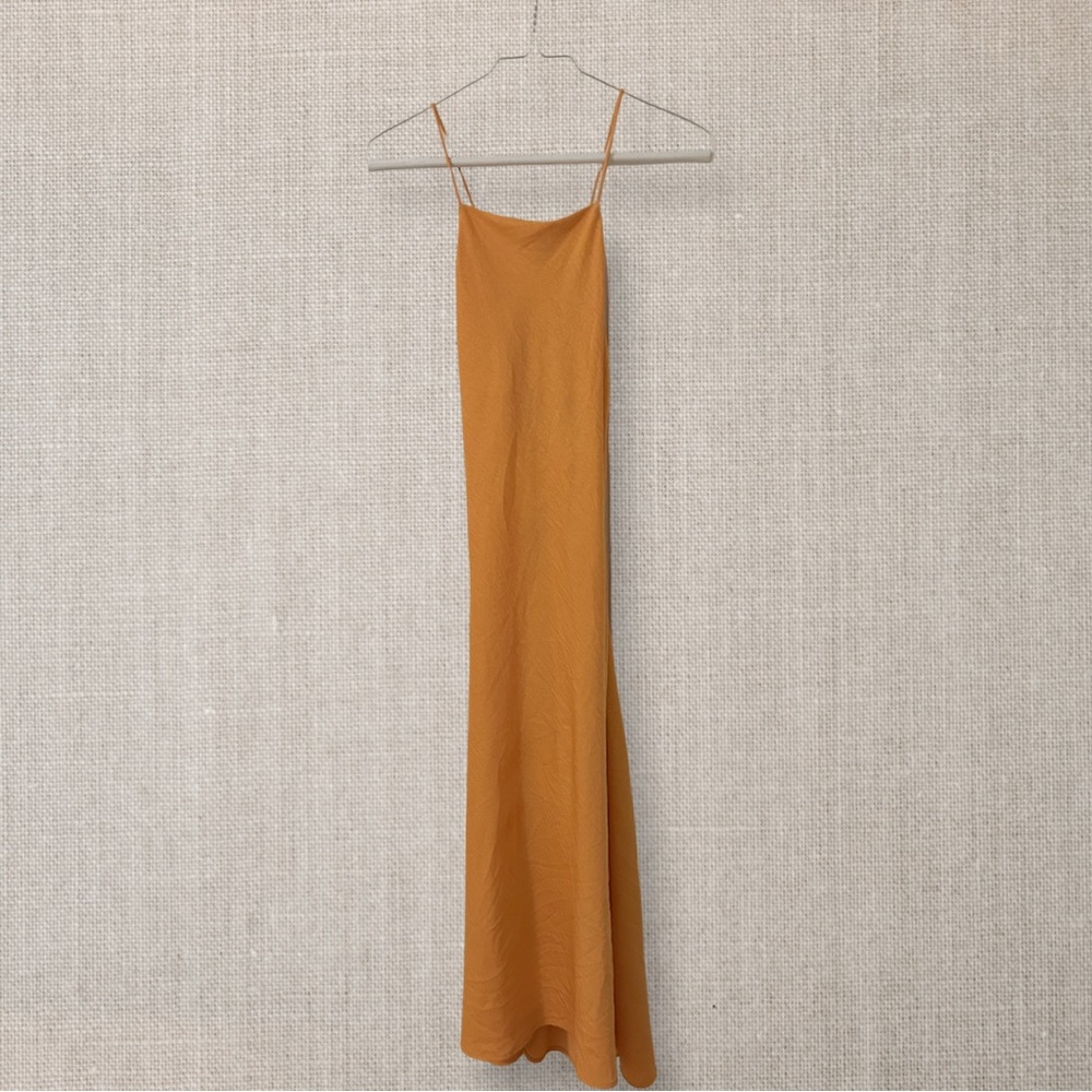 Sage Rust Maxi Dress